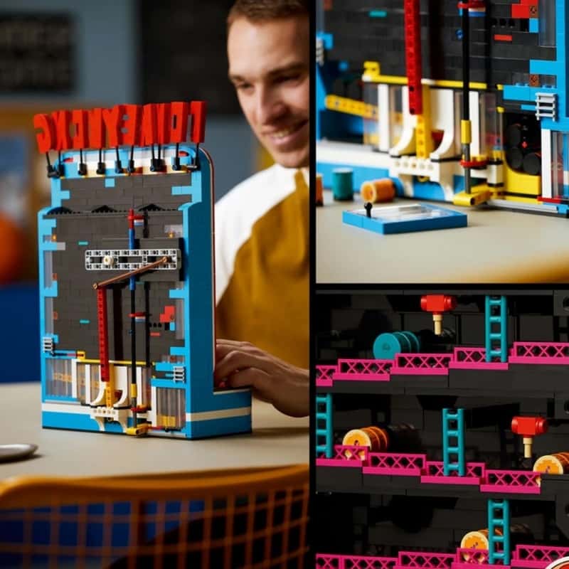 Arcade Vibes - Najtańszy Retro Arcade Cabinet Bricks Building